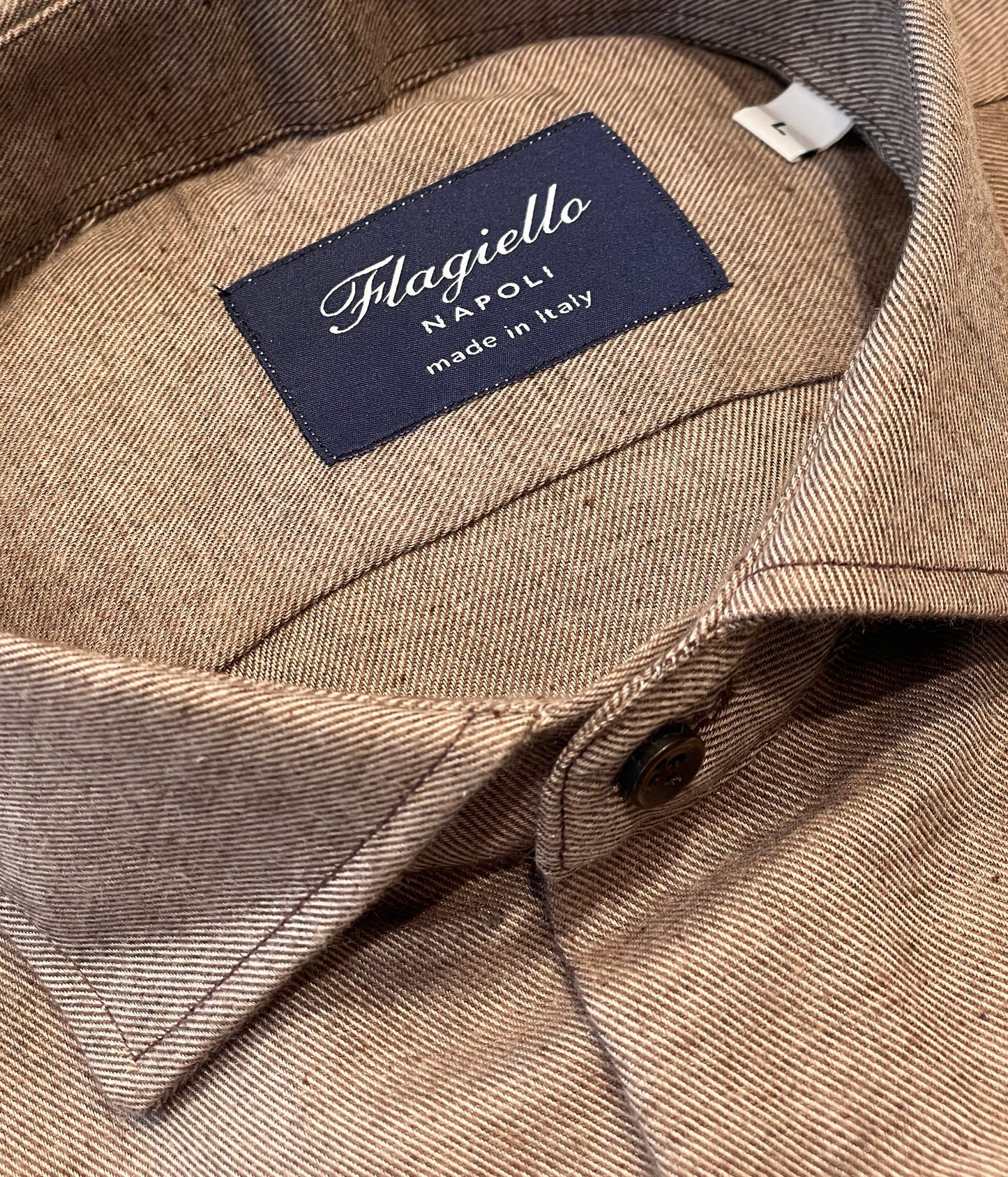 Brown Flannel Cotton Shirt