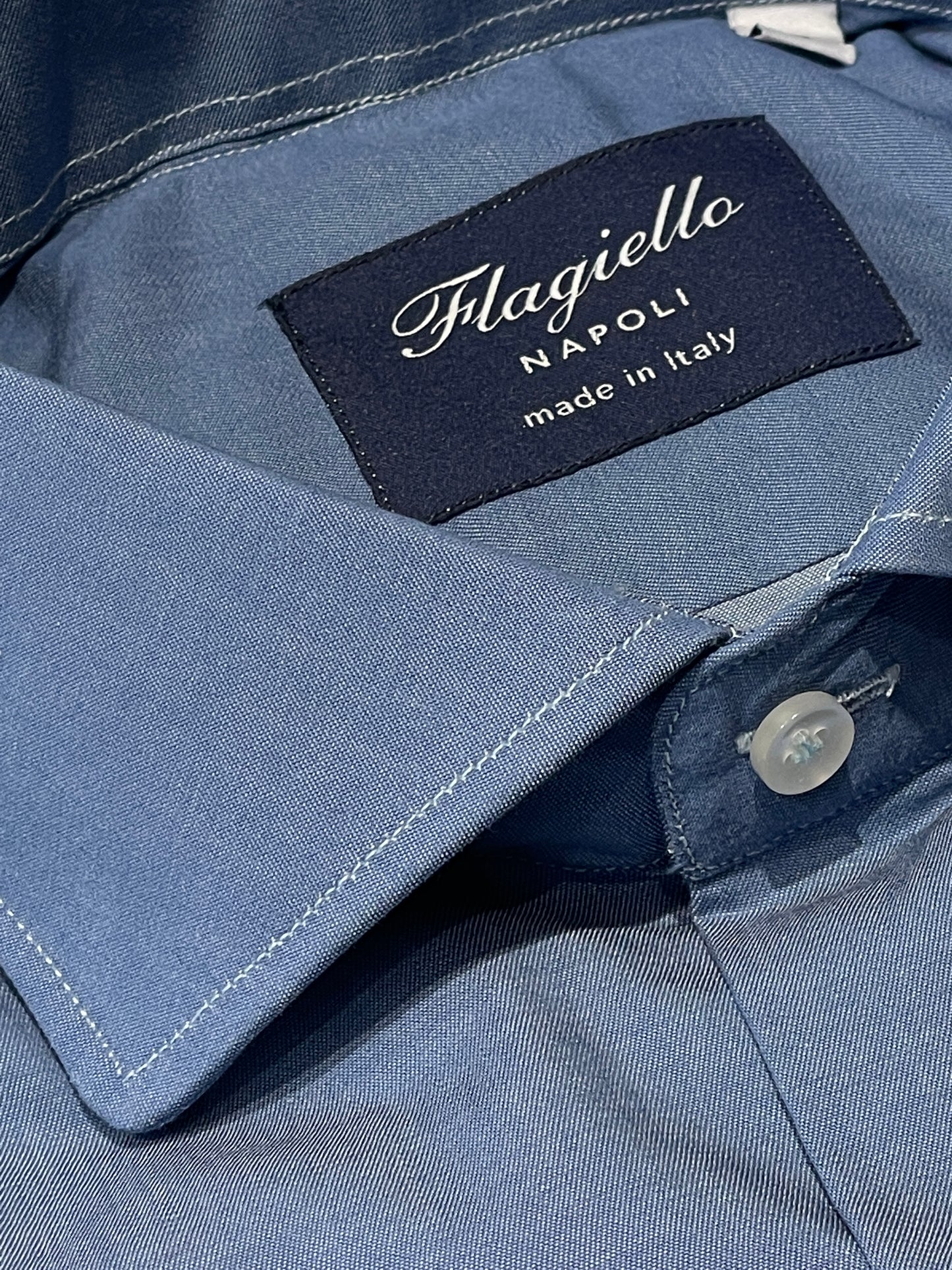 Blue Denim Cotton Shirt