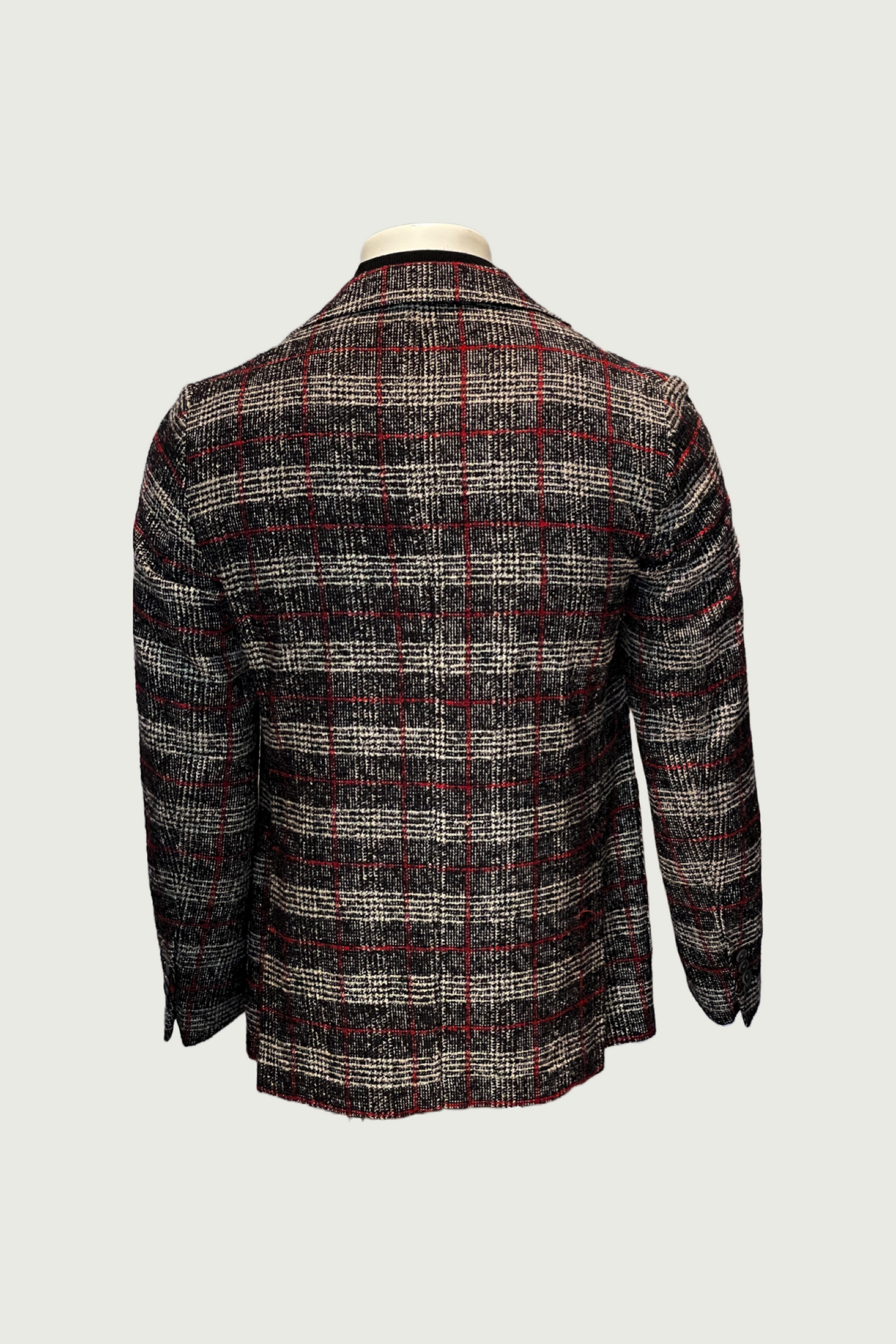 Black Checked Jacket