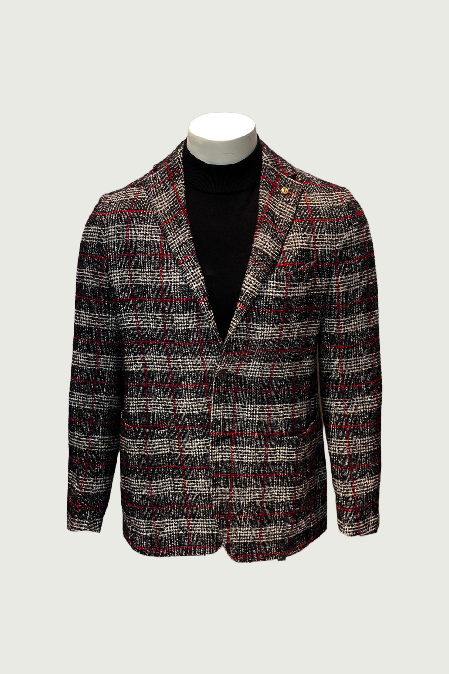 Black Checked Jacket