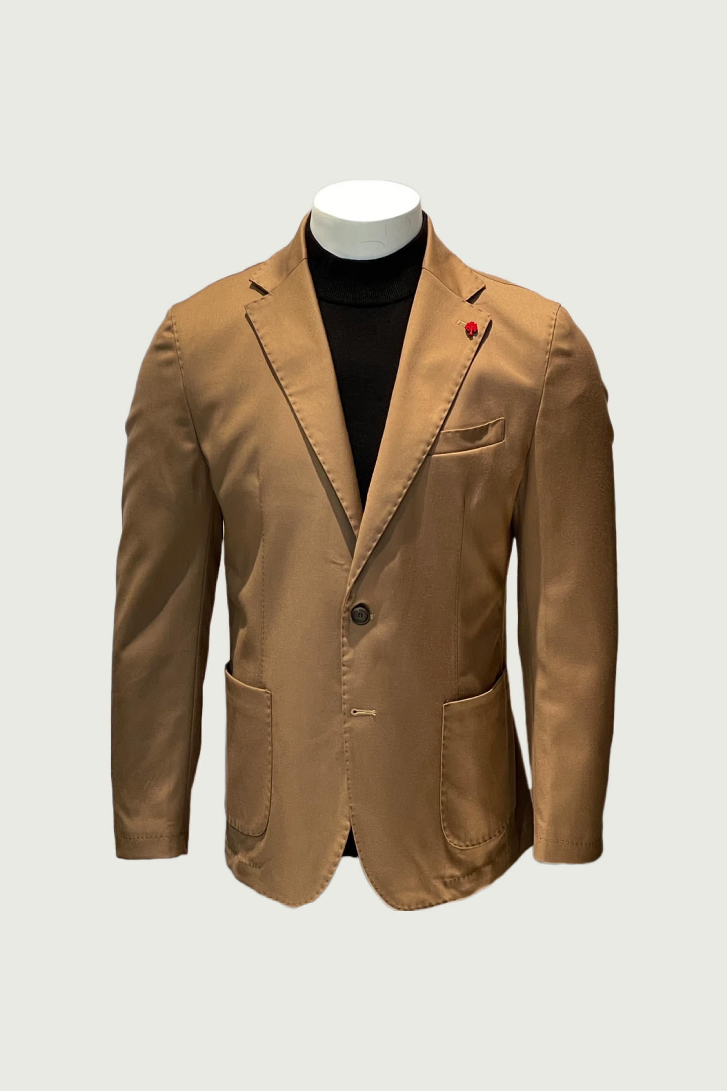 Tobacco Brown Casual Jacket
