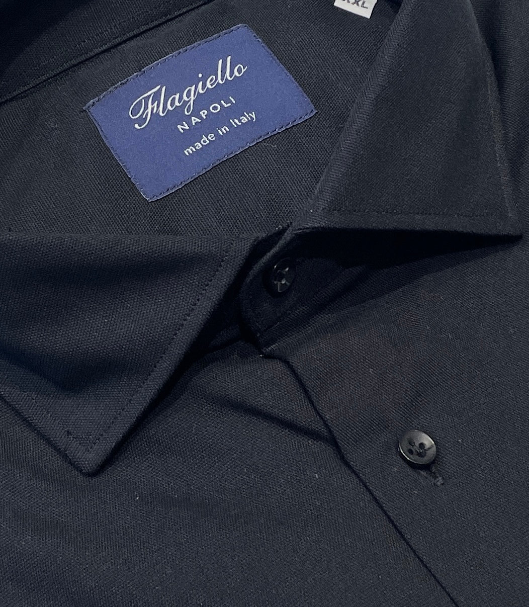 Black Cotton Shirt