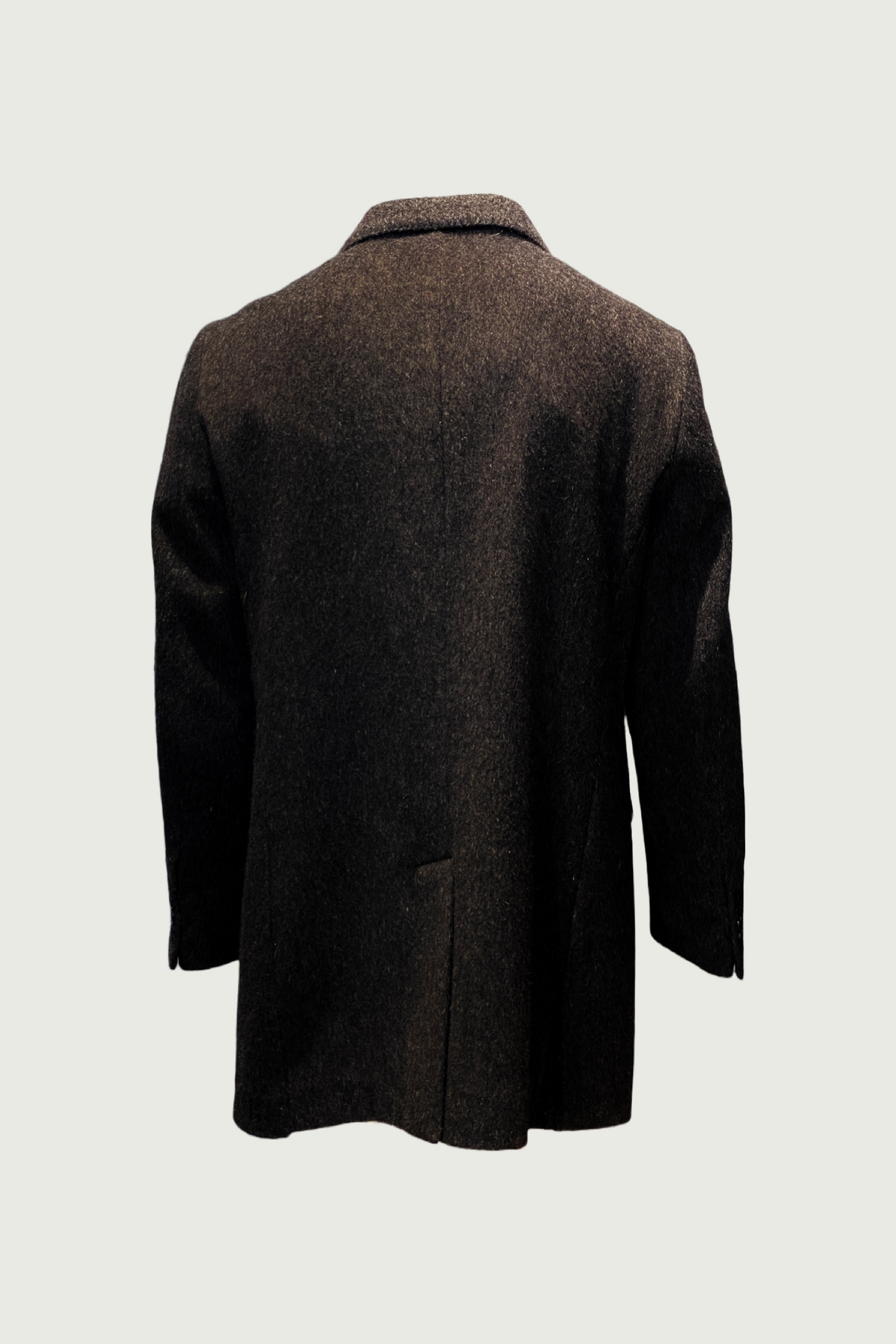Black Single-breasted Coat