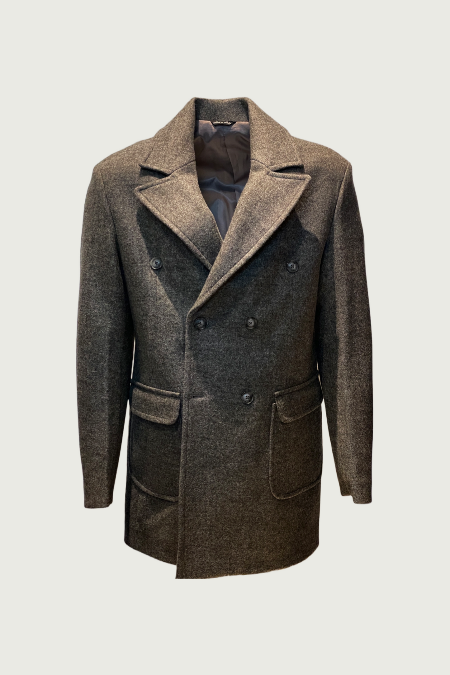 Dark Grey Polo Coat