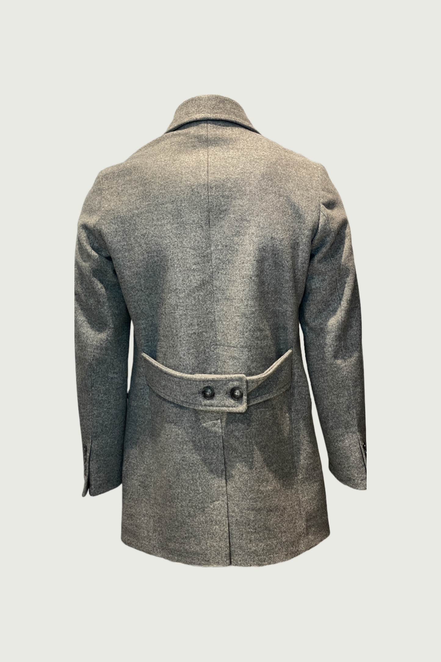 Stone Grey Polo Coat