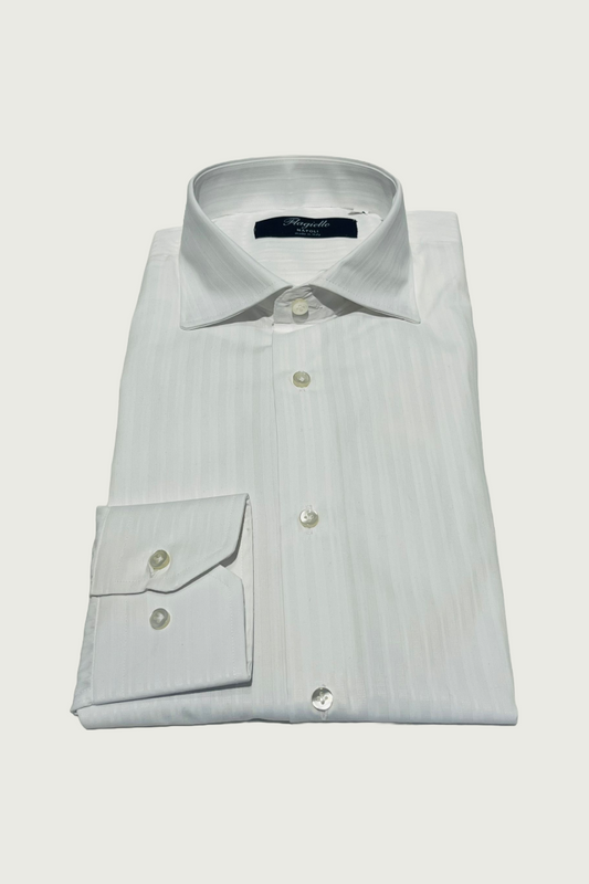 White Maestrale Cotton Shirt