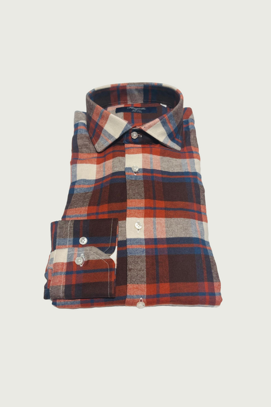 Red Flannel Cotton Shirt