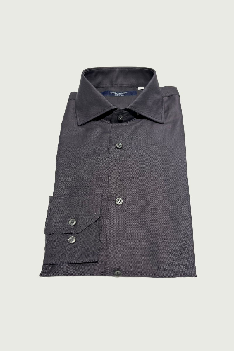 Black Royal Oxford Cotton Shirt