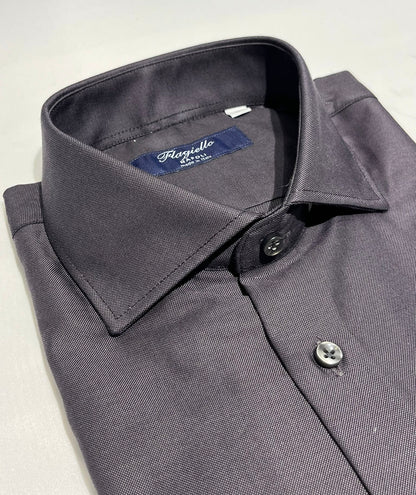 Black Royal Oxford Cotton Shirt